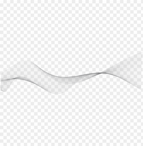 wave line drawing ClearCut Background Isolated PNG Design