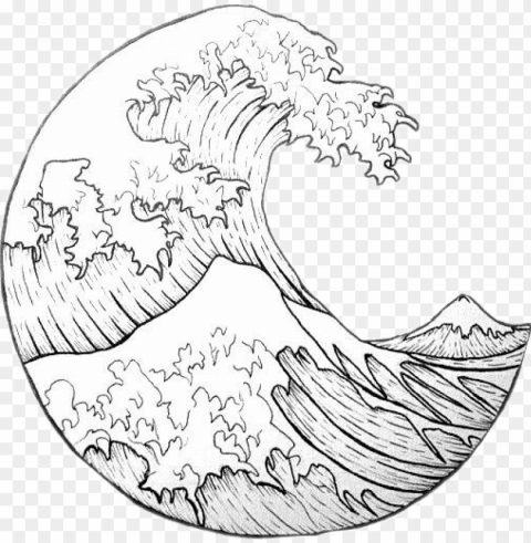 wave line drawing Free download PNG with alpha channel extensive images