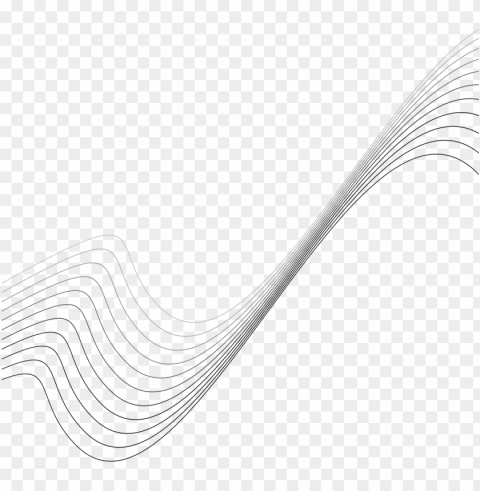 wave line drawing Free PNG