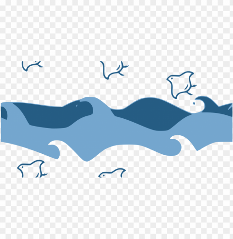 wave line drawing PNG files with transparent backdrop