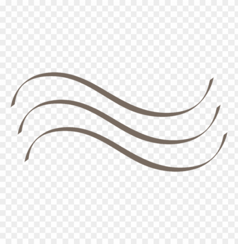 wave line drawing PNG for blog use