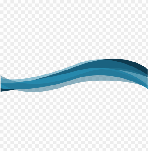 wave free download - blue curved lines ClearCut Background PNG Isolated Element