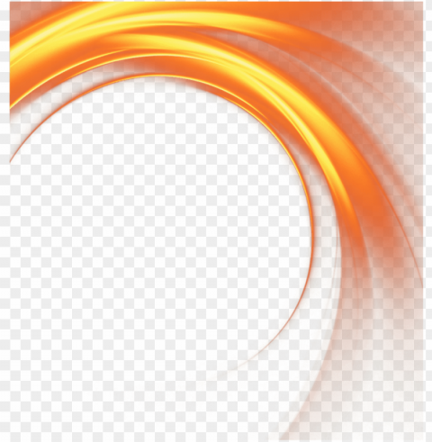 wave shine gradient fire circle sun round vector - curve Transparent PNG images for printing