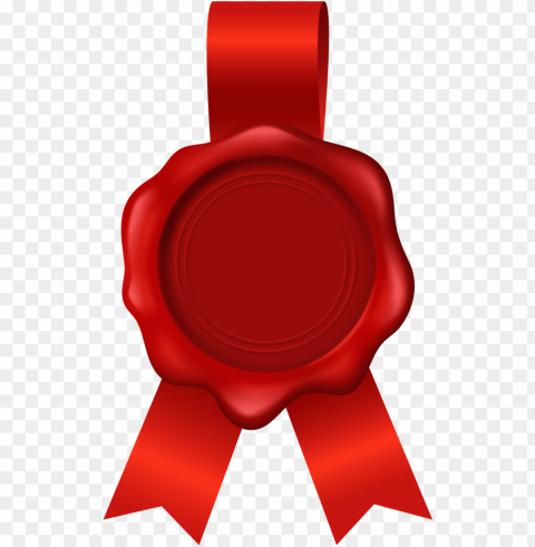 wax stamp transparent red image - circle PNG images for banners