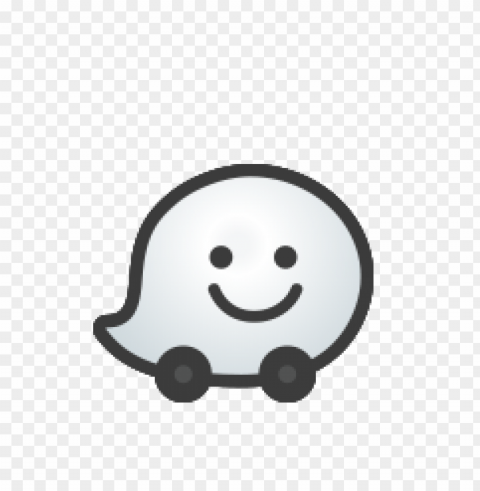 waze logo download Isolated Subject on Clear Background PNG