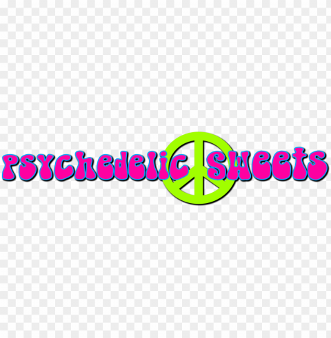 we are a dessert delivery company named psychedelic - circle Isolated Icon in HighQuality Transparent PNG