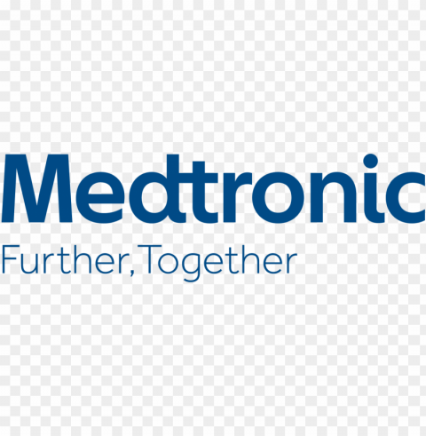 we are pleased to announce medtronic as a silver sponsor - medtronic further together logo Isolated Illustration in Transparent PNG PNG transparent with Clear Background ID bb78de80