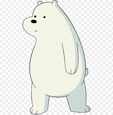 we bare bears images we bare bears' ice bear hd wallpaper - ice bear we bare bears wallpaper hd Isolated Item on Clear Background PNG