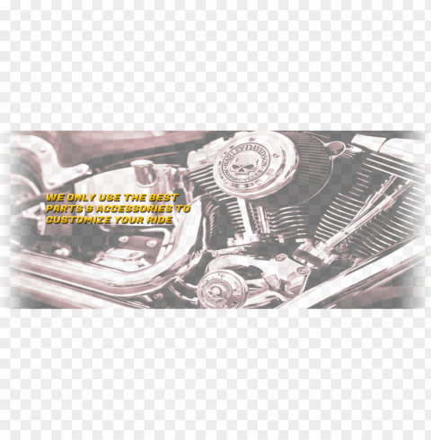 we only use the best parts & accessories to customize - iron sports custom cycles Transparent PNG picture PNG transparent with Clear Background ID 7e329352