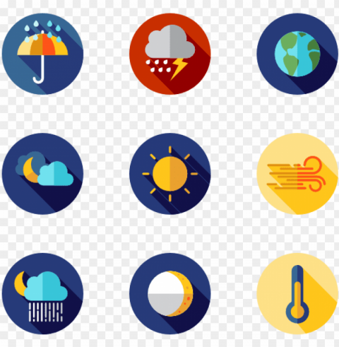 weather 30 icons - movie icon Isolated PNG Object with Clear Background