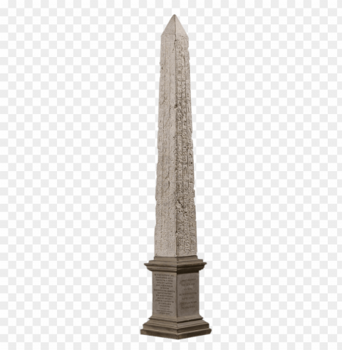 weathered egyptian obelisk PNG photo with transparency