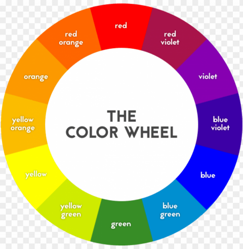 web design basics indianapolis - color wheel Isolated Artwork on Clear Transparent PNG