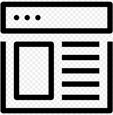 web design icon - web design icon PNG transparent graphics bundle