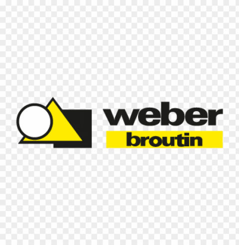 weber broutin vector logo free Transparent Background PNG Isolated Graphic
