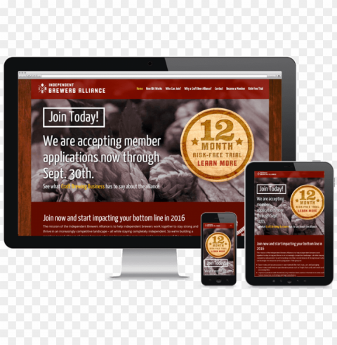website design for food and beverage industry - online advertisi Clean Background Isolated PNG Graphic Detail