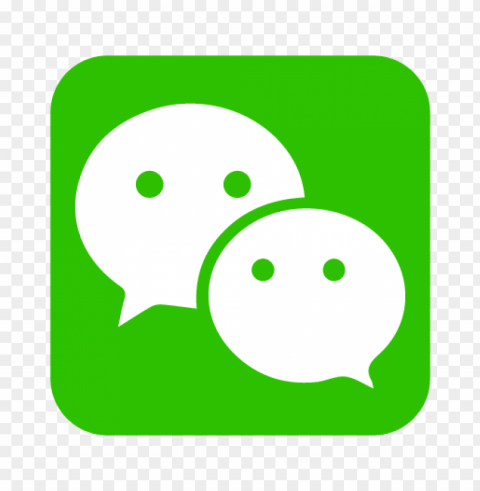 wechat logo vector Transparent PNG images set