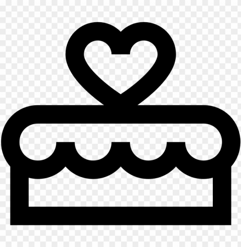 wedding cake clipart icon - birthday symbol Clear PNG graphics PNG transparent with Clear Background ID ca068cbe