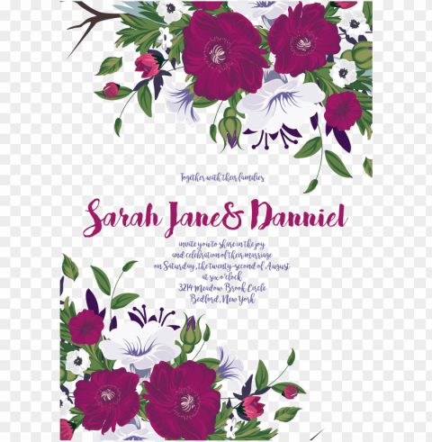 wedding invitation paper - painel de flores Free PNG images with transparent layers compilation
