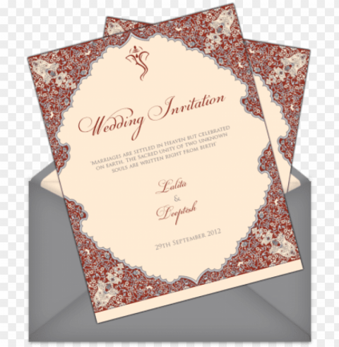 wedding invitations for indian weddings PNG transparent pictures for projects