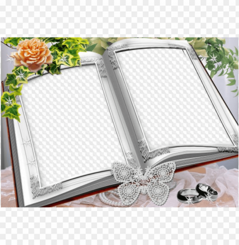 wedding photo frame - transparent frame wedding PNG design elements