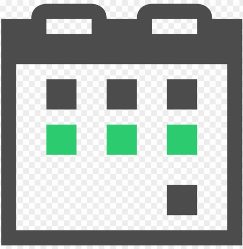 weekly calendar icon freeonlinewebfonts - calendar icon svg Clear Background Isolated PNG Object