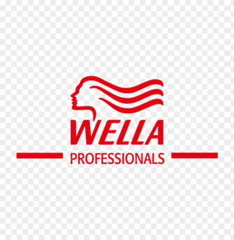wella professional vector logo free PNG no watermark