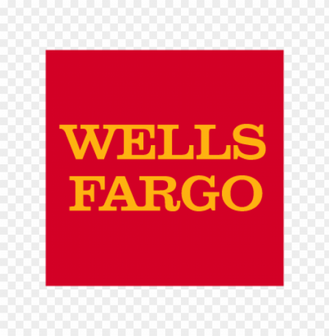 wells fargo vector logo Transparent PNG Isolated Artwork