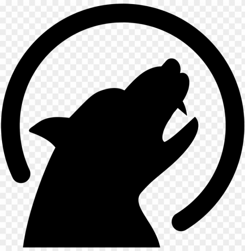 werewolf icon Transparent PNG Isolated Graphic Design