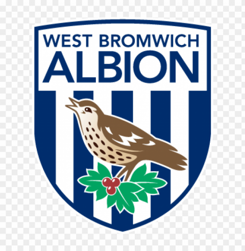 west bromwich fc logo vector Isolated Object in HighQuality Transparent PNG