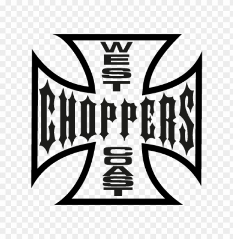 west coast choppers vector logo PNG with Transparency and Isolation