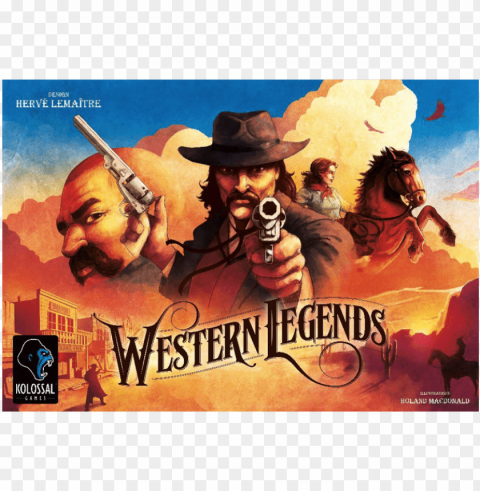 western legends - western legends board game Clear PNG