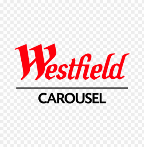 westfield carousel vector logo Isolated Object on HighQuality Transparent PNG