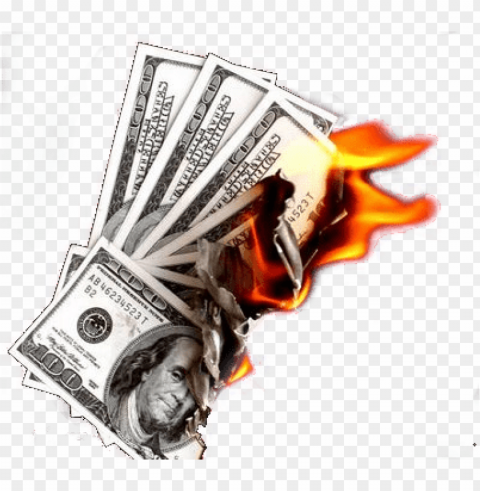 What It Feels Like To Apply To Medical School - Money On Fire PNG Transparent Graphics Bundle