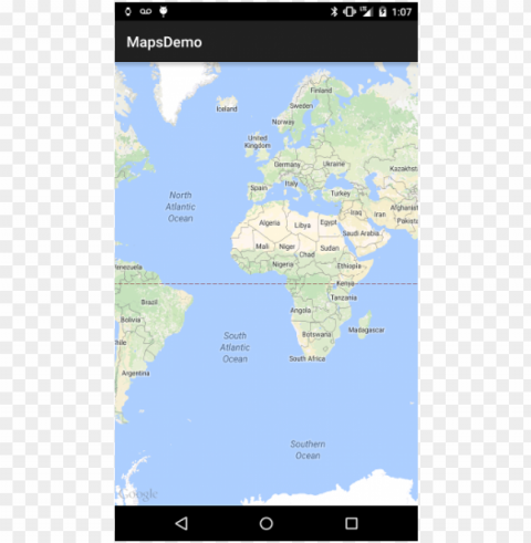 what your screen should look like when google maps PNG Isolated Object with Clarity