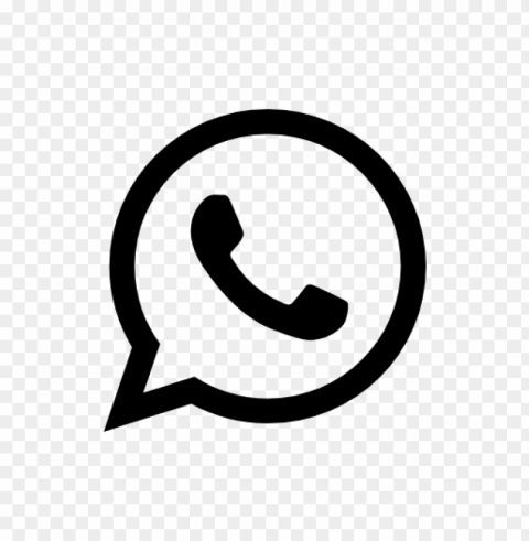whatsapp logo PNG Graphic with Isolated Clarity
