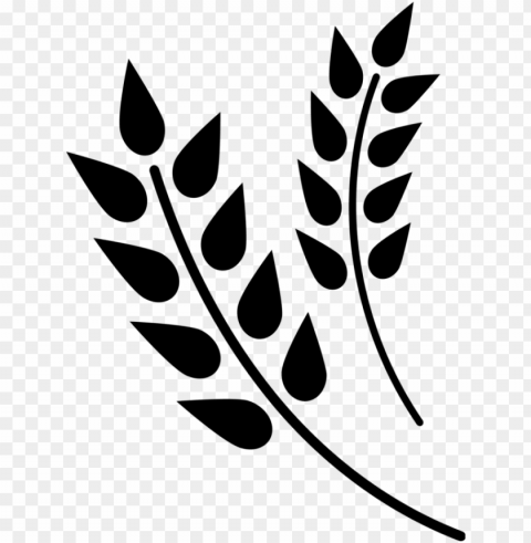 wheat grain icon - wheat icon PNG with Isolated Object