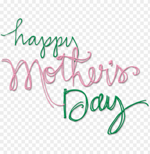 when is happy mother's day - happy mothers day Isolated Item on Transparent PNG Format