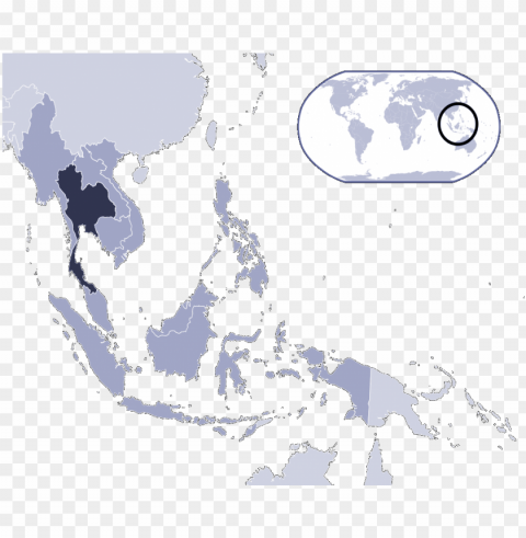 where is thailand located - central asia after 2014 book Transparent Cutout PNG Isolated Element