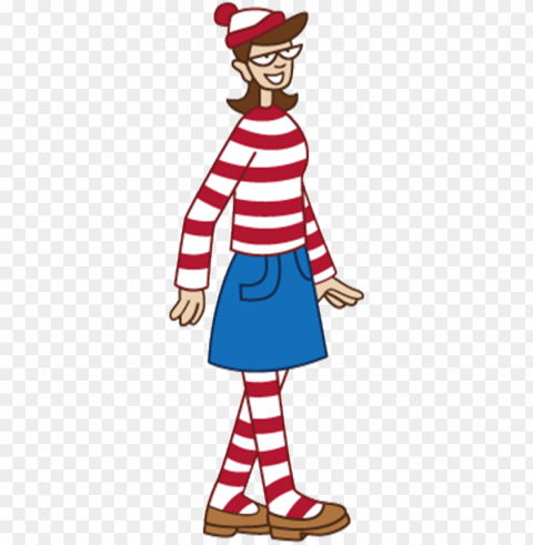 where's waldo thursday clue - wanda from where's waldo PNG images with alpha background