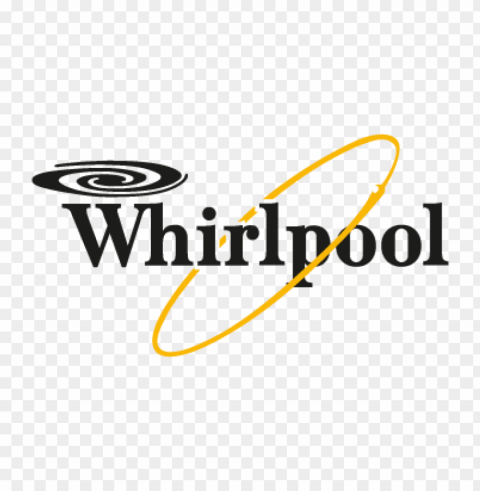 whirlpool vector logo free download Clean Background Isolated PNG Illustration