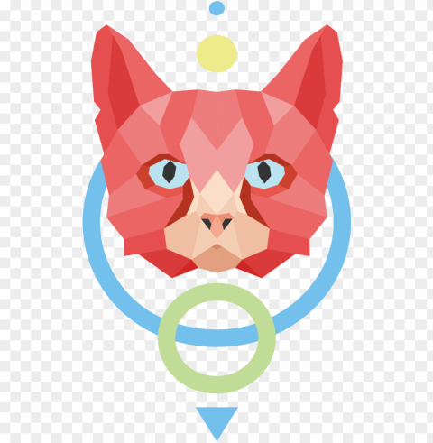 whiskers clipart heart - cat HighQuality Transparent PNG Isolated Object