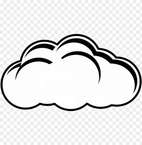 White Cloud Clipart High Resolution PNG Isolated Illustration