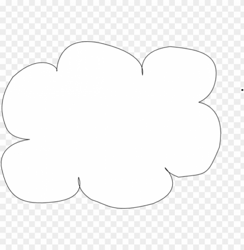 White Cloud Clipart PNG Images With Alpha Background