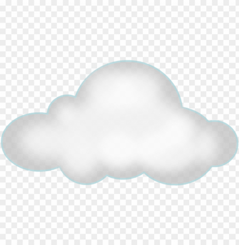 white cloud clipart PNG images with alpha transparency diverse set