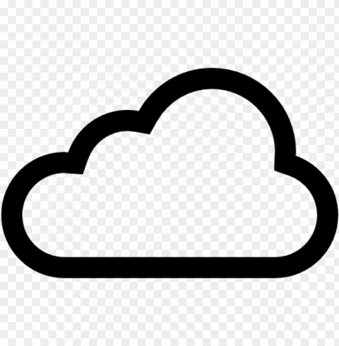 white cloud symbol Clear background PNG graphics