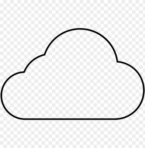 white cloud symbol Clear PNG graphics