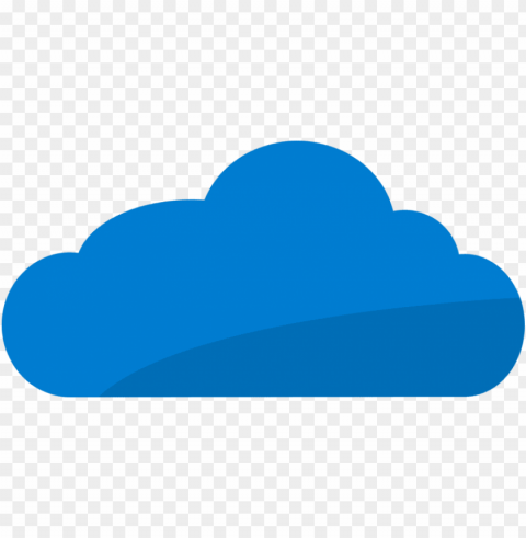 white cloud symbol PNG Image with Isolated Icon