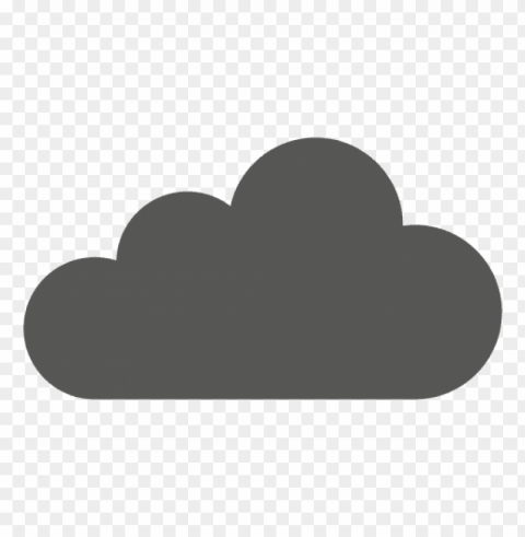 white cloud symbol PNG Image with Isolated Subject