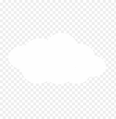 white cloud symbol PNG Image with Isolated Transparency