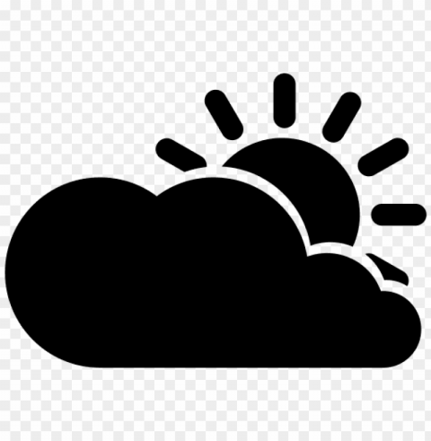 White Cloud Symbol PNG Image With No Background